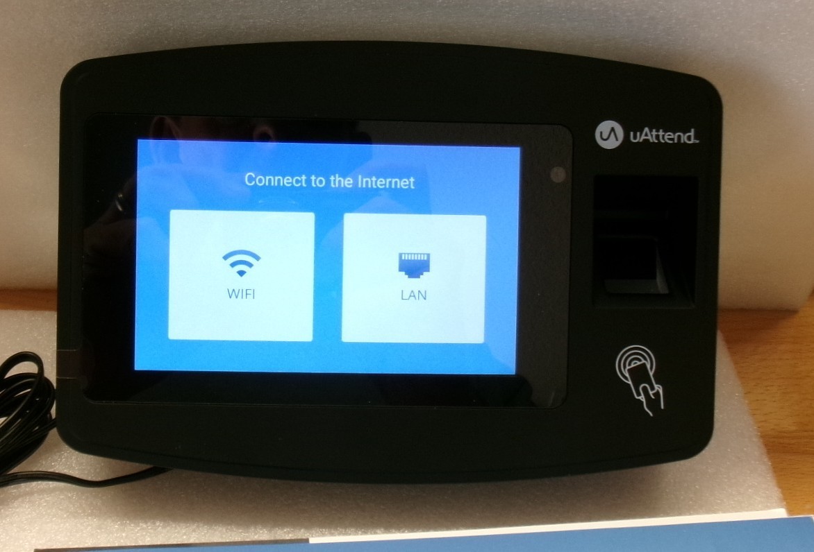 uAttend Cloud Connected Biometric Attendance System | JR2000 | Open Box