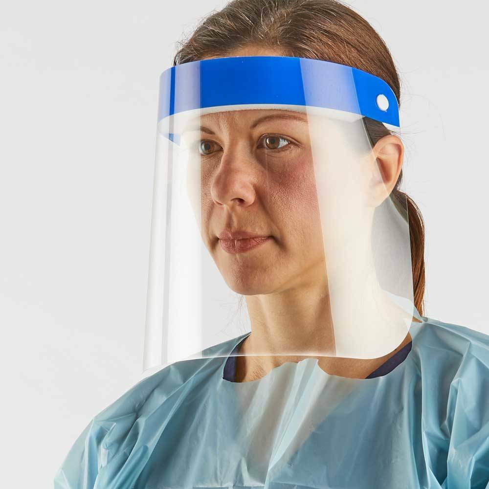 5 Pack Face Shield Reusable Washable Safety Protection Clear Anti Splash 