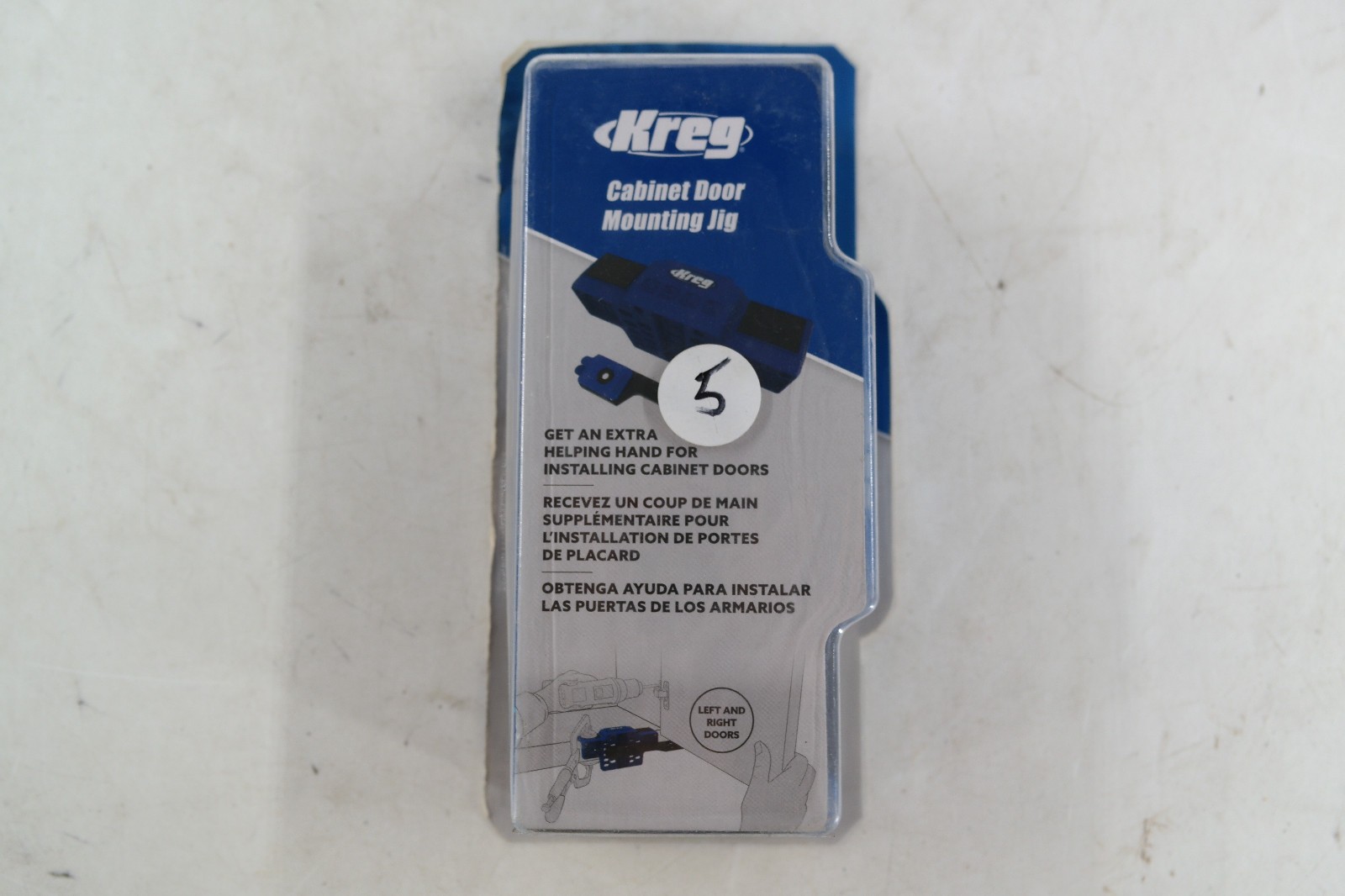 Kreg Cabinet Door Mounting Jig Set KHI-CDIJ