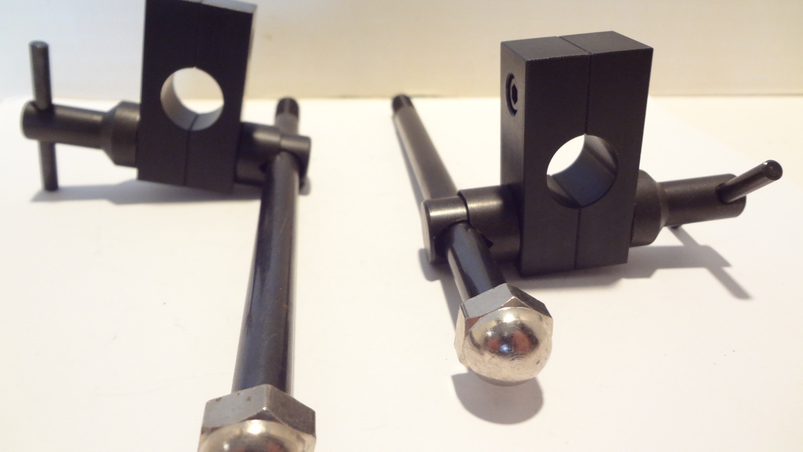 SCHOTT FIBER OPTIC CABLE ADJUSTABLE SUPPORT MOUNTING BRACKET SET (2 EA)