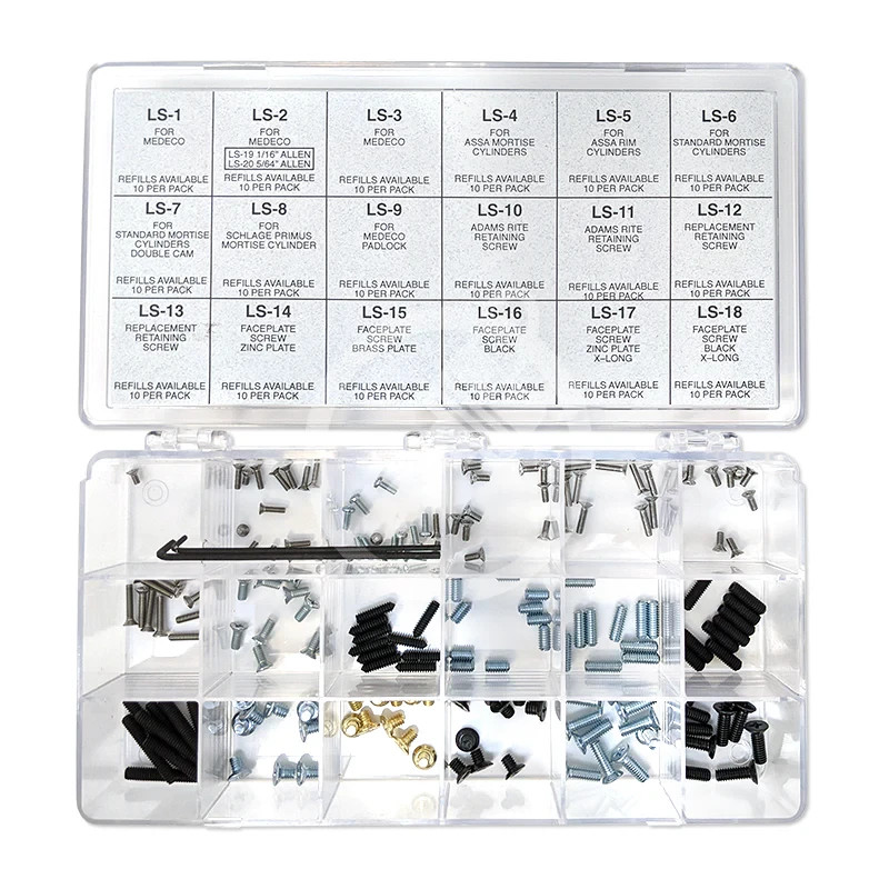 Major Manufacturing Locksmith Screw Assortment Kit LSA-1
