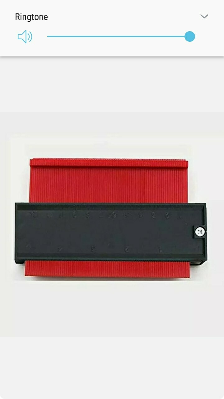 Contour Gauge, Plastic 5" Profile Duplicator Copy Irregular Shapes Tracing Tool