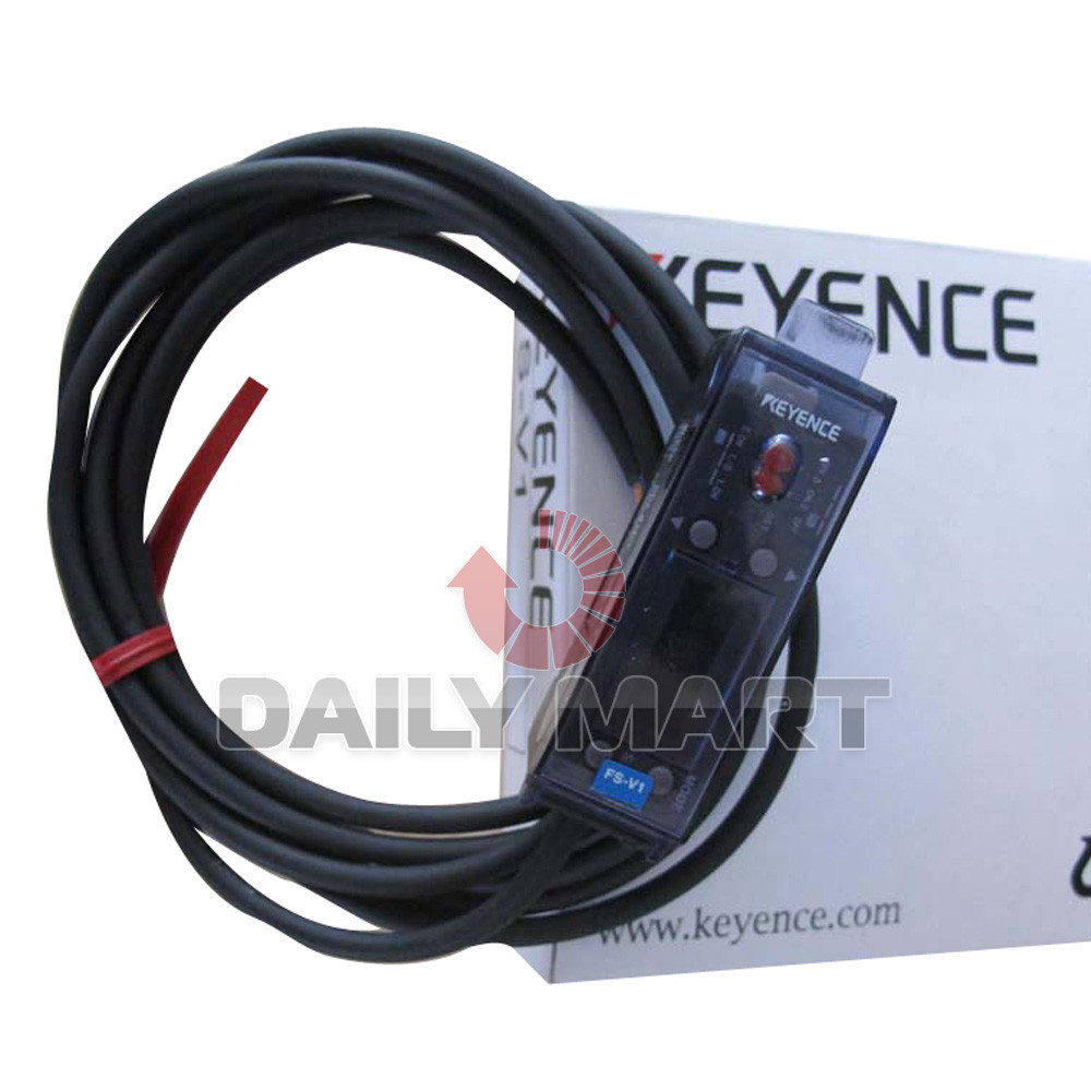 Keyence FS-V1 NEW Photoelectric Fiber Amplifier NPN, Main Unit 12-24V DC