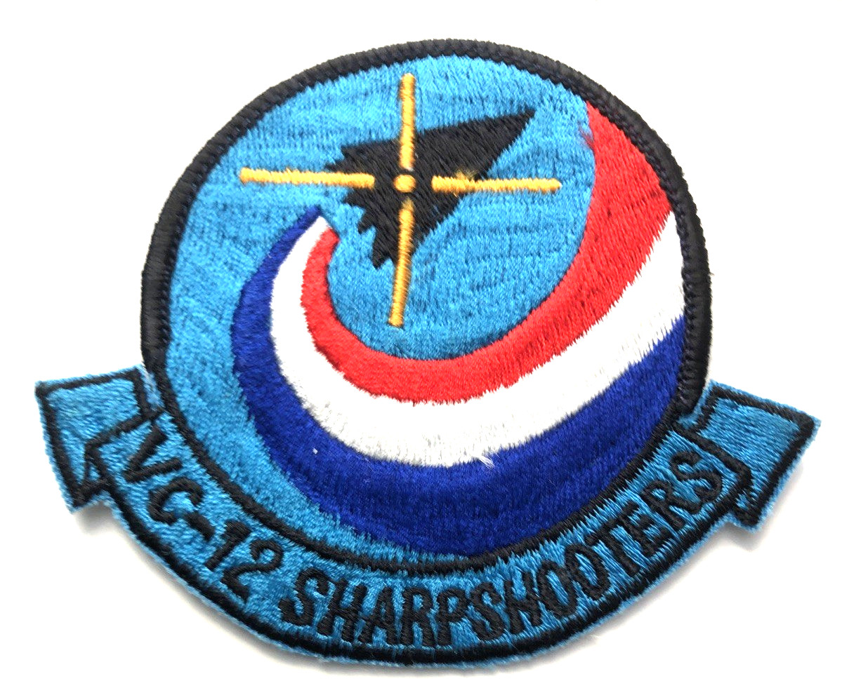 US Navy VC-12 Sharpshooters Patch 4.0"