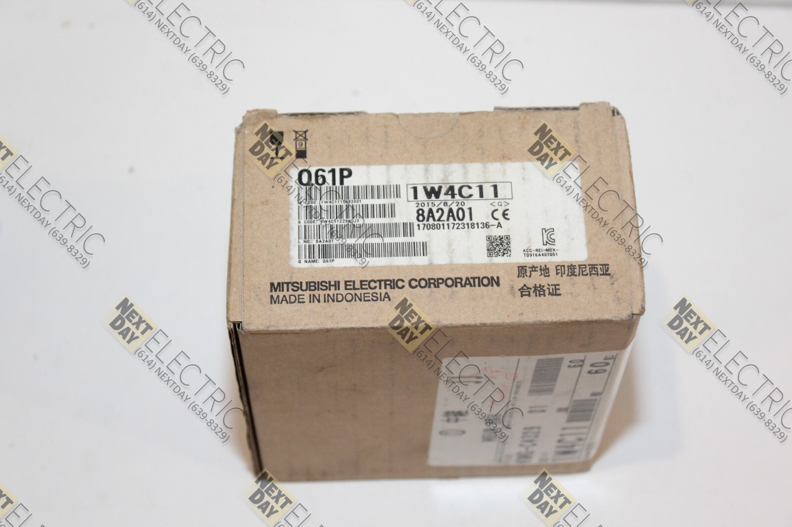 Mitsubishi, Q61P, PLC Power Supply Unit Module 5vdc 6A OEM Original USA