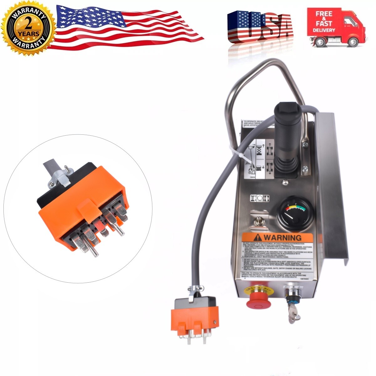 Control Box with Joystick Controller for Skyjack SJIII3015 SJIII3215 SJIII3219
