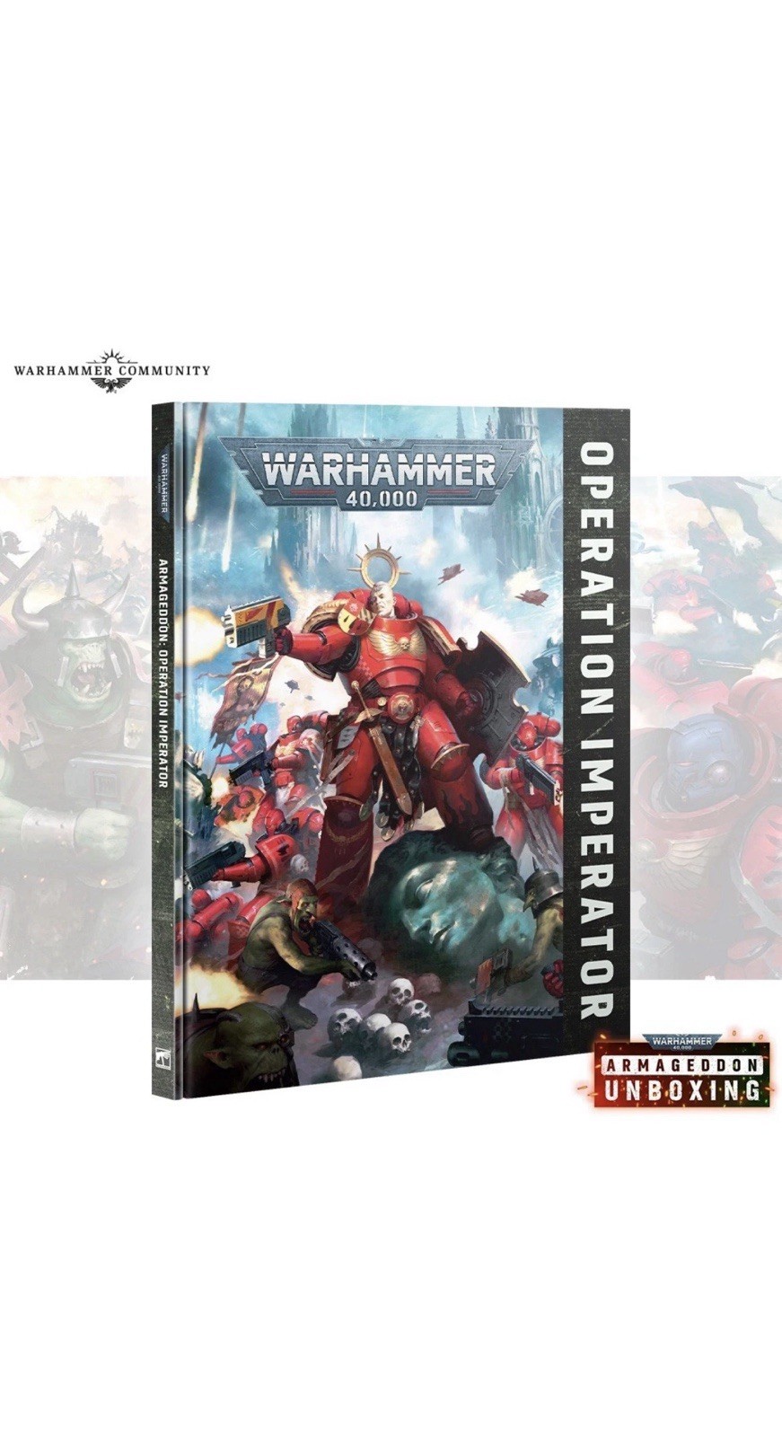 Operation Imperator Lore Book Armageddon Warhammer 40k 20/06 11th Ed.