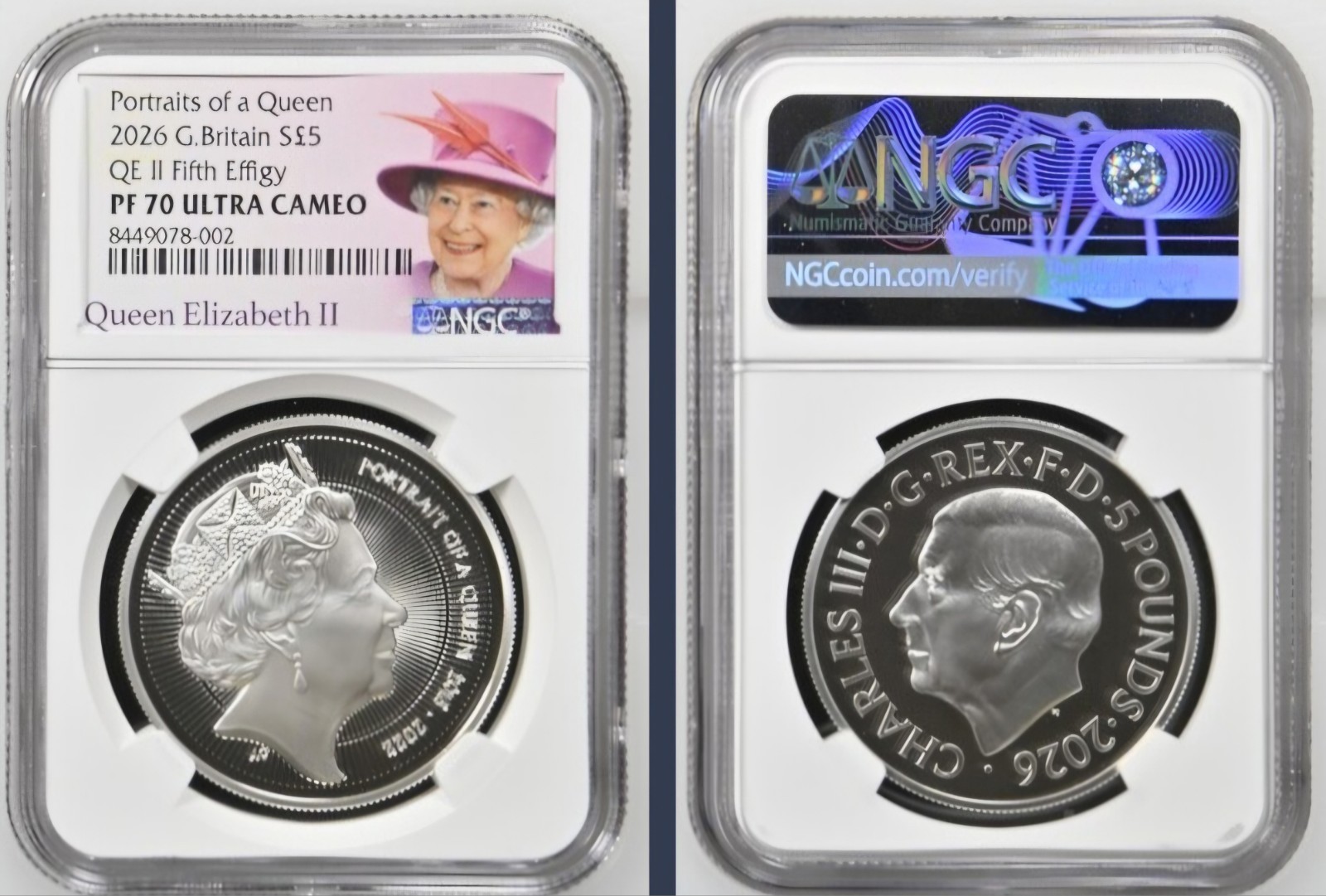 2026 UK PORTRAIT OF A QUEEN 5th EFFIGY NGC PF70 ULTRA CAMEO ALL OGP INCLUDED