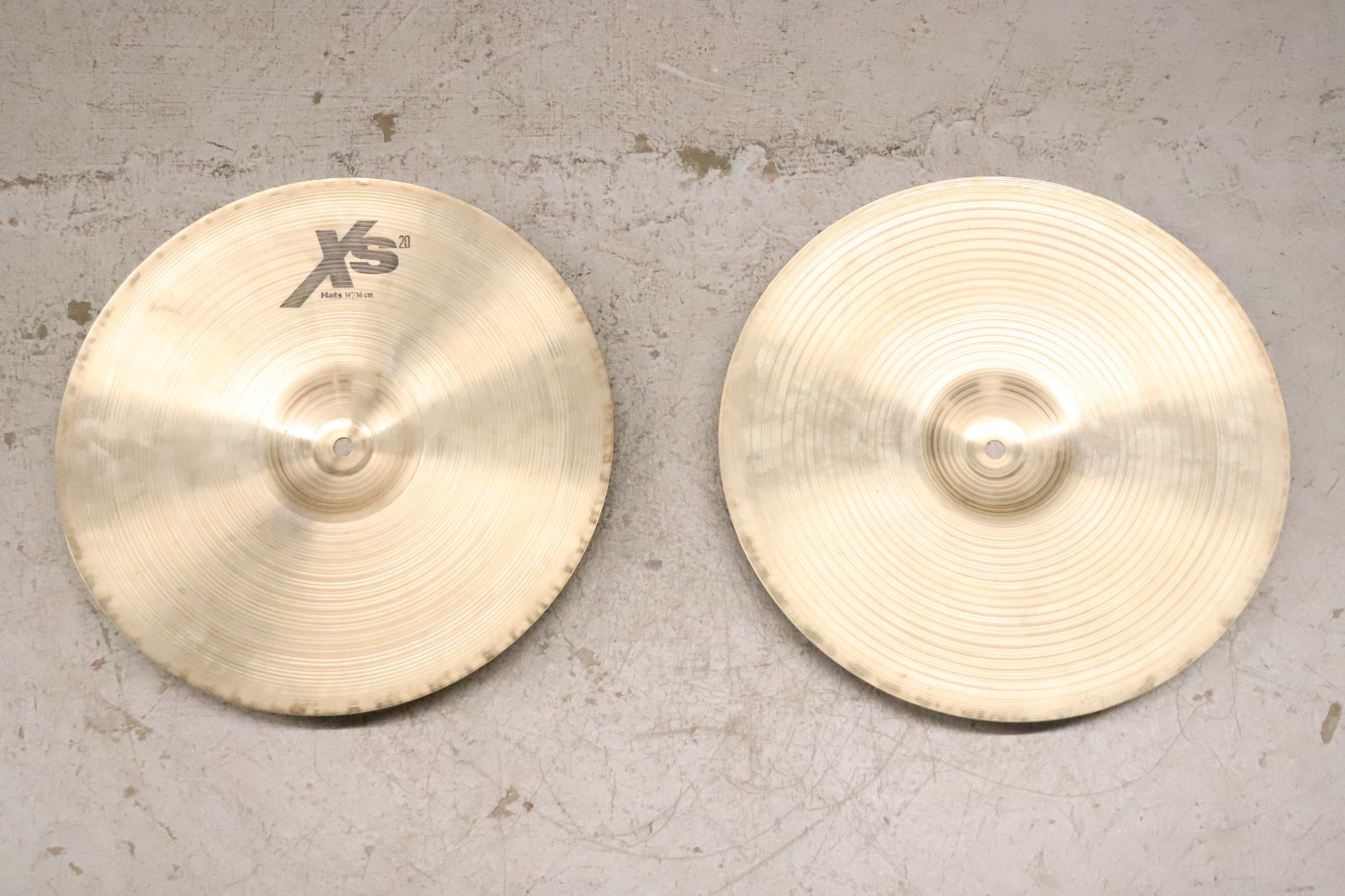 Sabian 14" XS20 Medium Hi-Hat Cymbals (Pair)
