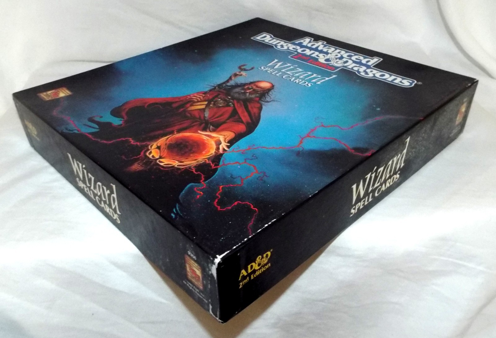 Dungeons & Dragons Wizard Spell Cards Box Set TSR 9356 2nd Edition COMPLETE