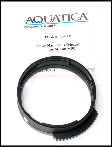 Aquatica 90 Auto/Manual Focus Selector for 60mm #18676