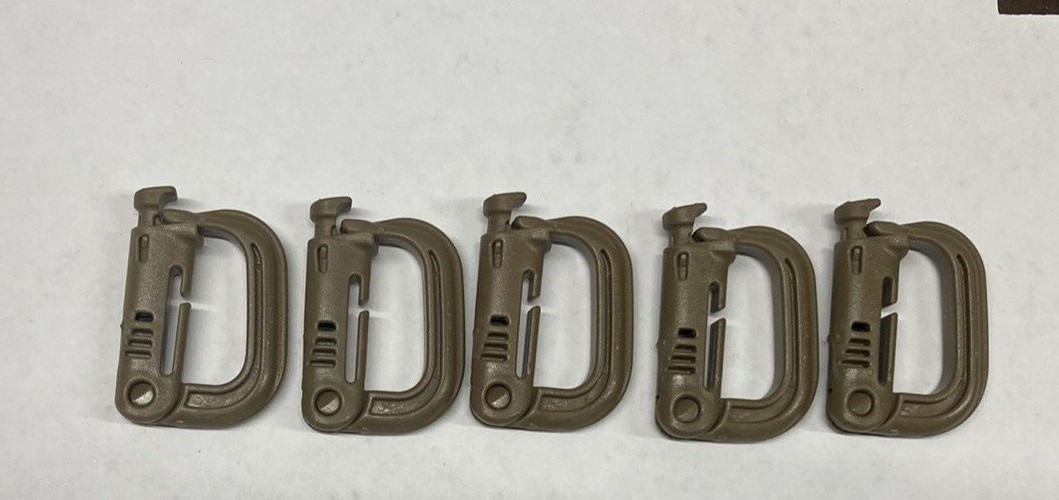ITW Nexus MOLLE Grimloc Fastener Coyote Brown  5 each