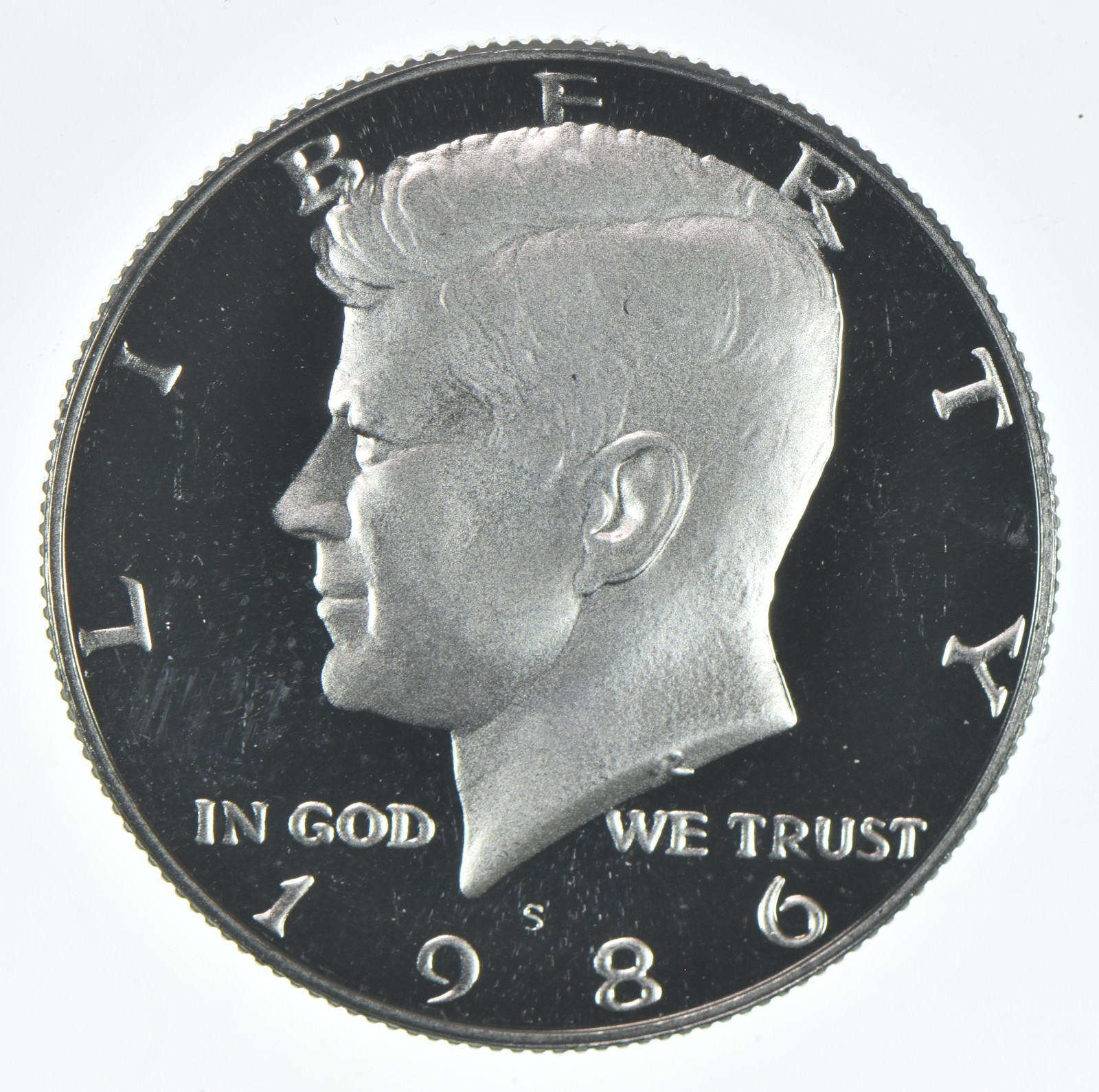 1986-S Kennedy Half Dollar CLAD Proof