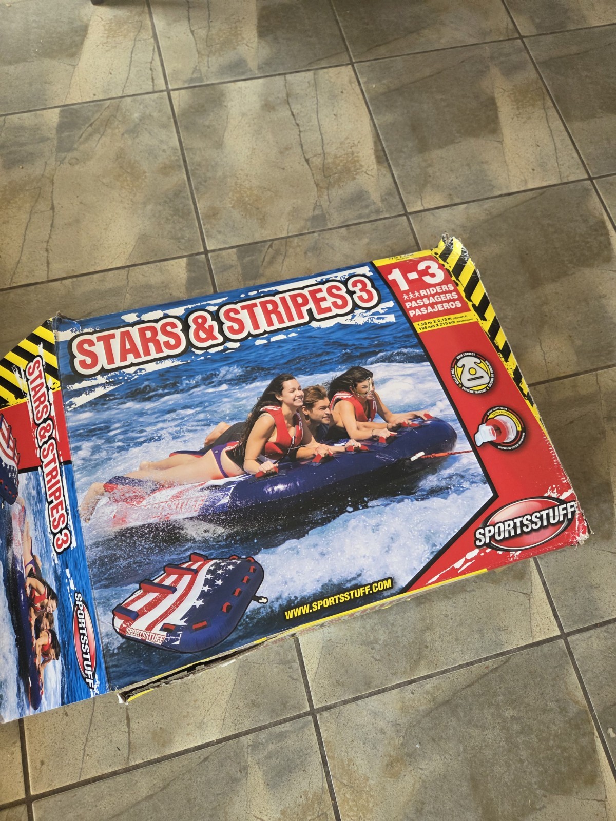 SPORTSSTUFF STARS & STRIPES 3RIDER 53-4313