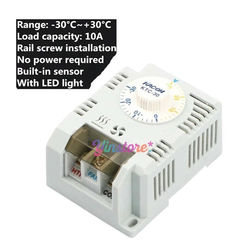 Cabinet temperature controller temperature relay KTC-30 two-way contact