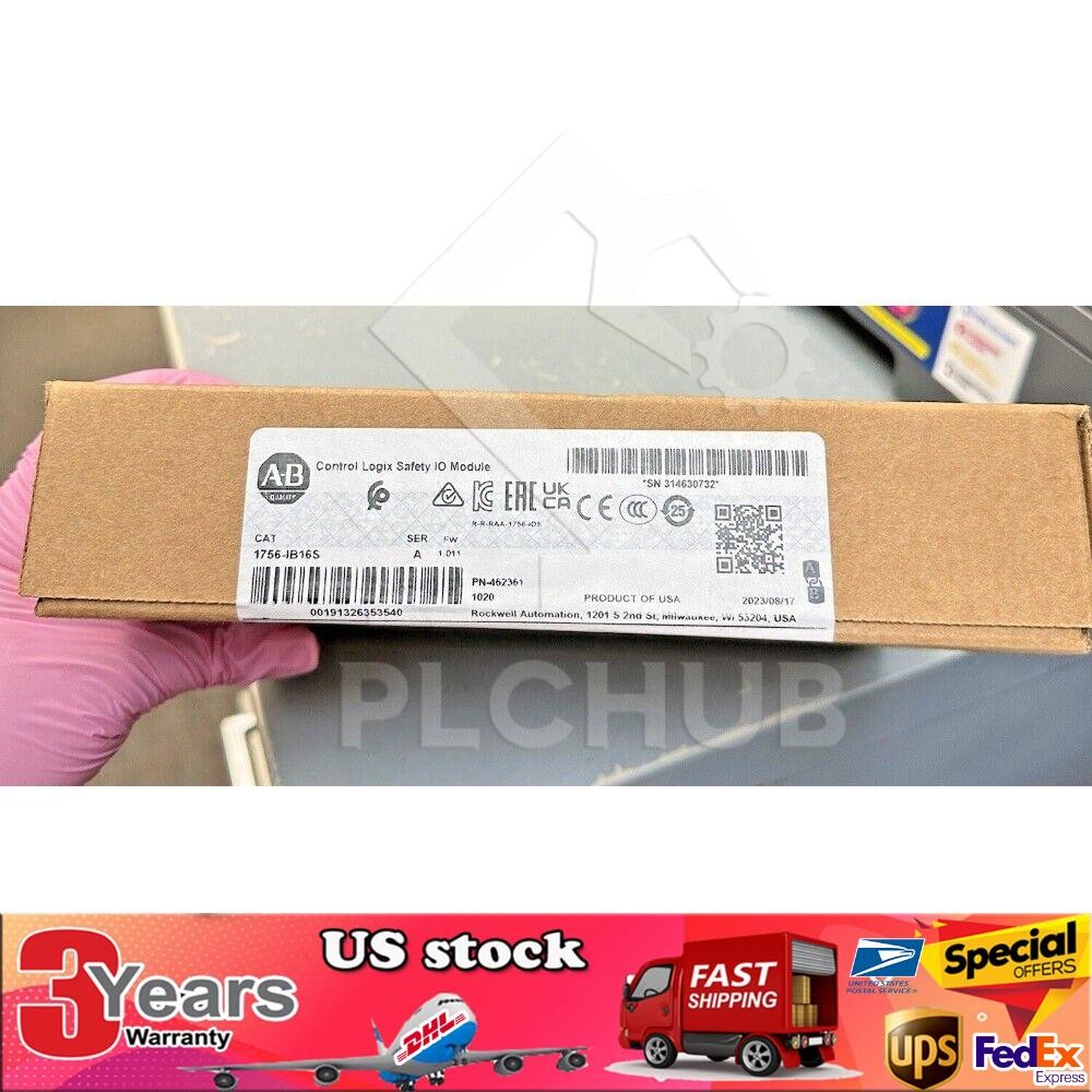 Allen-Bradley 1756-IB16S ControlLogix Safety I/O Module SEALED  US Free Tax