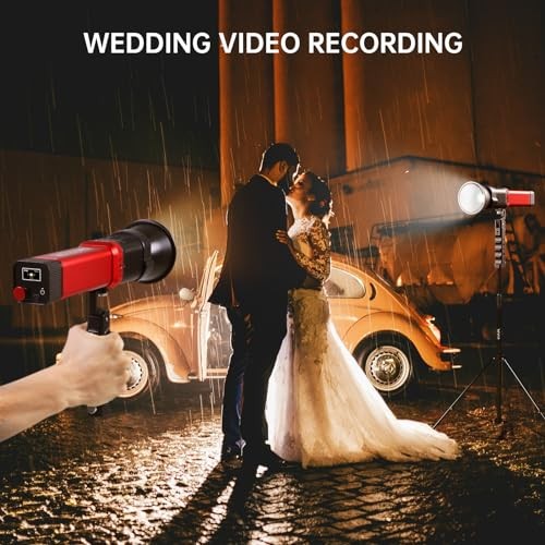 GVM PD60B Studio Lights with Bowen Mount Adapter, COB Photography Lighting