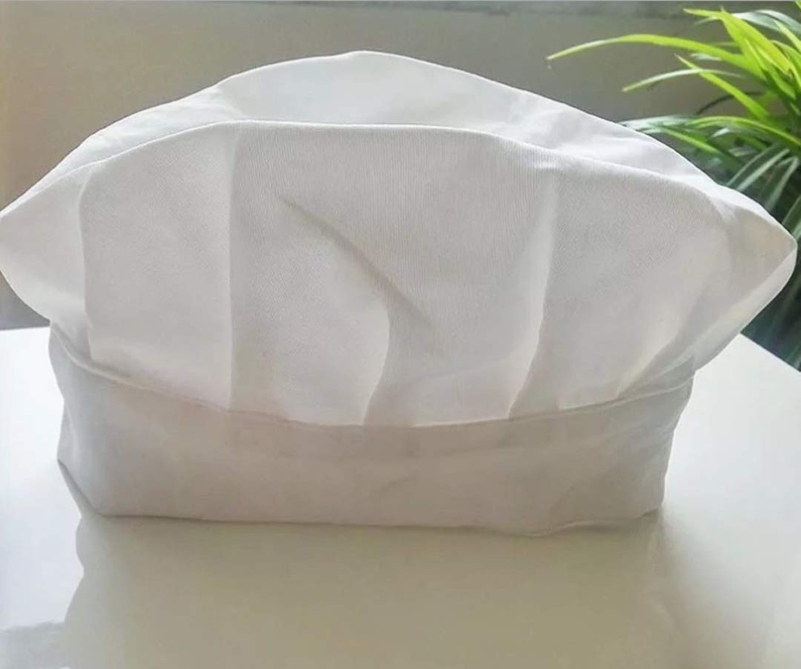 6pieces Chef Hat， Adult Adjustable Elastic Baker Kitchen Cooking Chef Cap