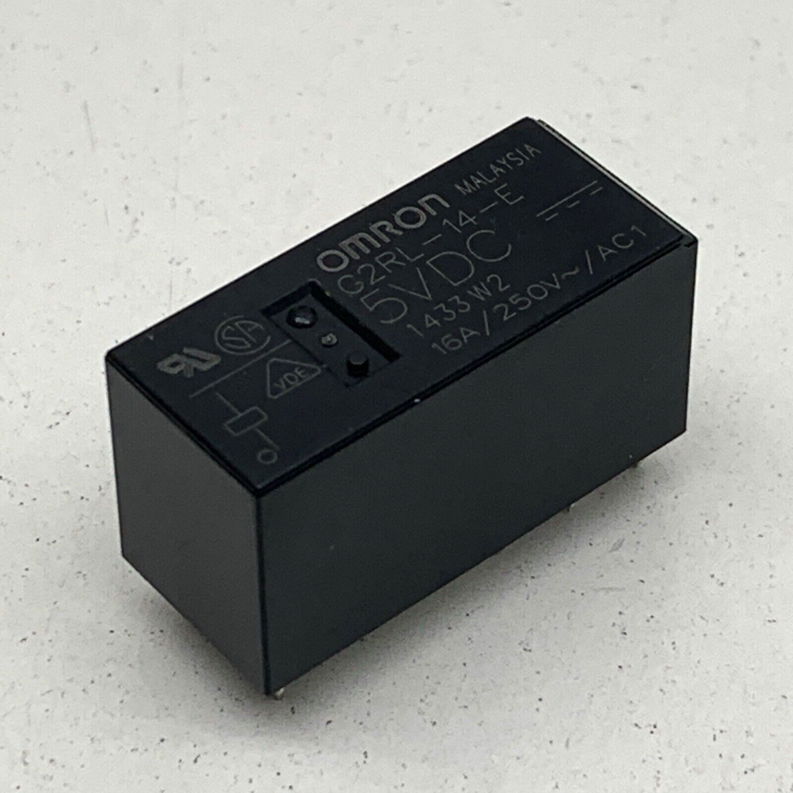 Omron G2RL-14-E Power Relay 5VDC Coil, 16A 250VAC/24VDC Contacts SPDT