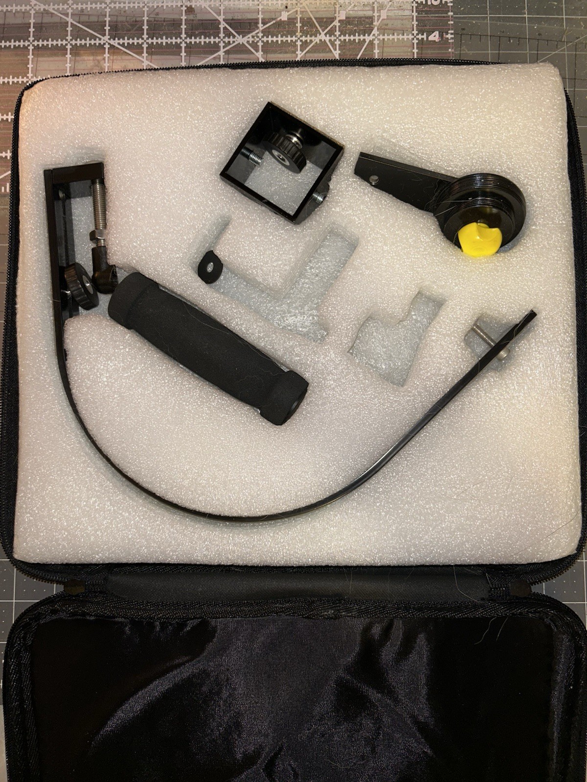Glide Gear Camera Video Rig Stabilizer Accessory Kit Mounts Clamps Case