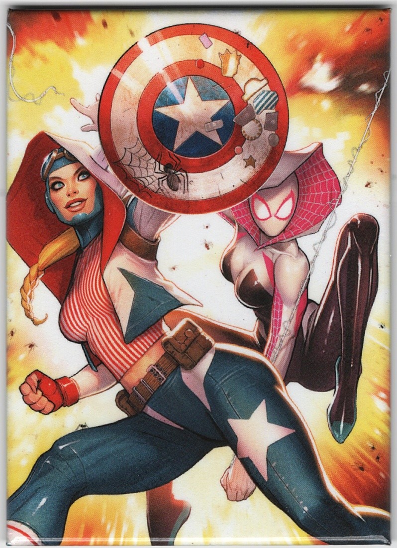 Spider-Man Spider-Gwen Gwenverse #2 Nakayama Art Figure Refrigerator Magnet NEW