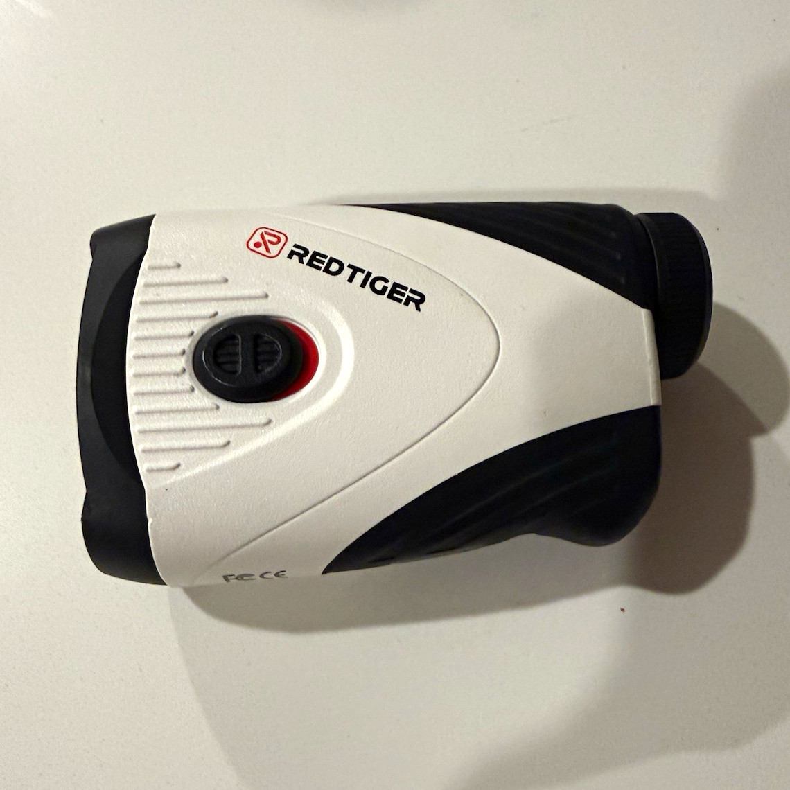 REDTIGER Golf Rangefinder Magnetic White/Black Plastic & Rubber for Golf