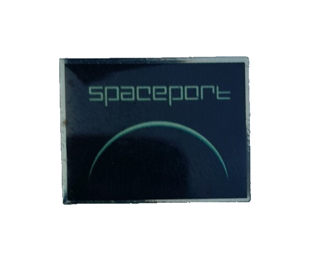 SPACEPORT SPACE TRAVEL SIMULATOR EXHIBITION SOUVENIR PIN BADGE