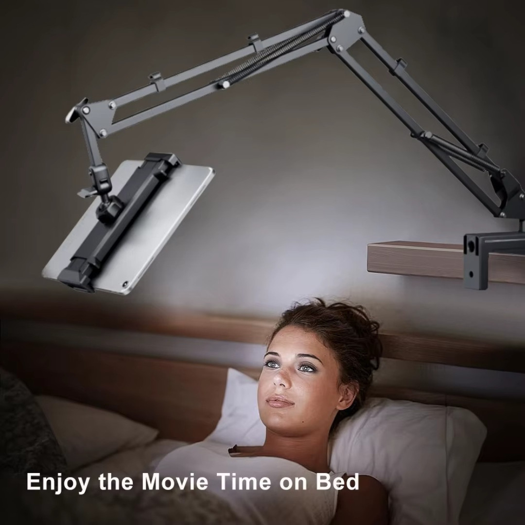 Long Arm Tablet Stand Phone Holder Lazy Bed Desk Mount