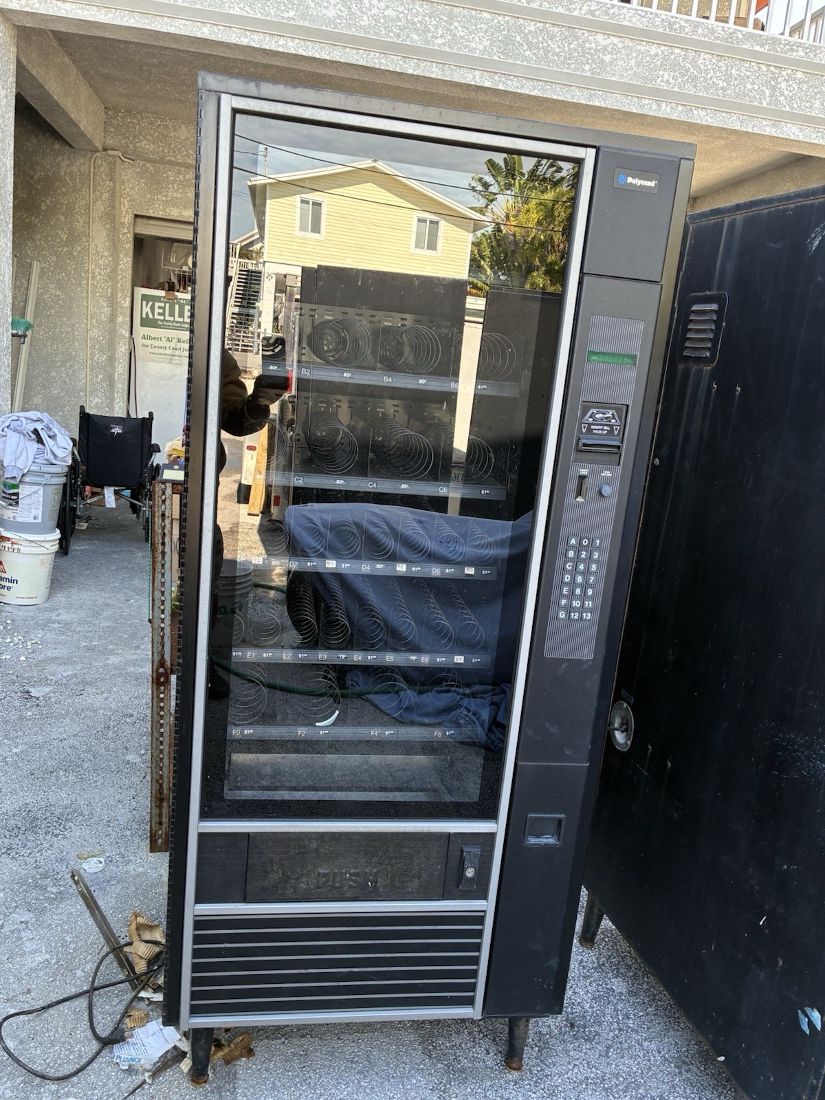 Snack machine.