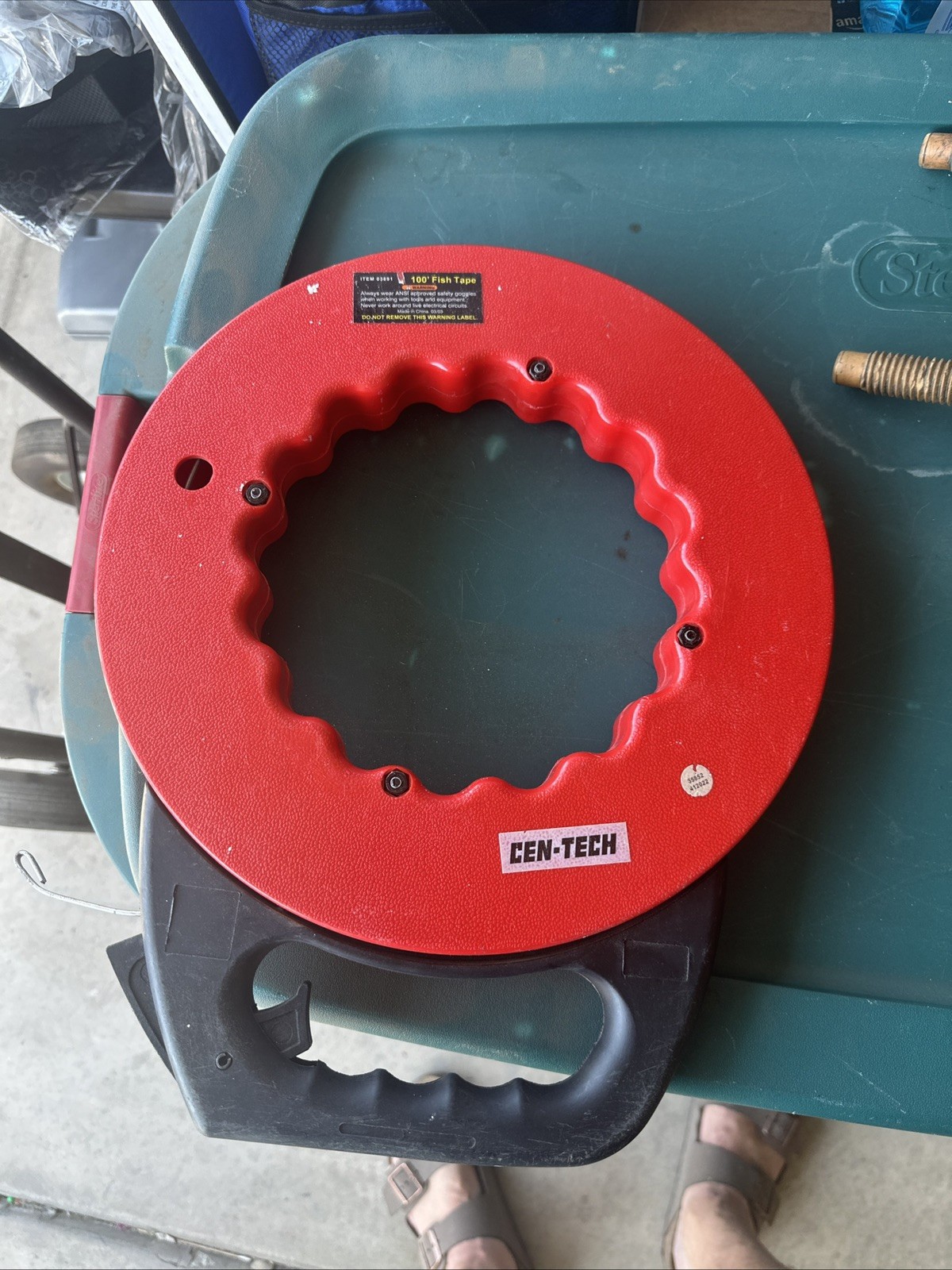 Cen-Tech 100 ft. Fish Tape Winder