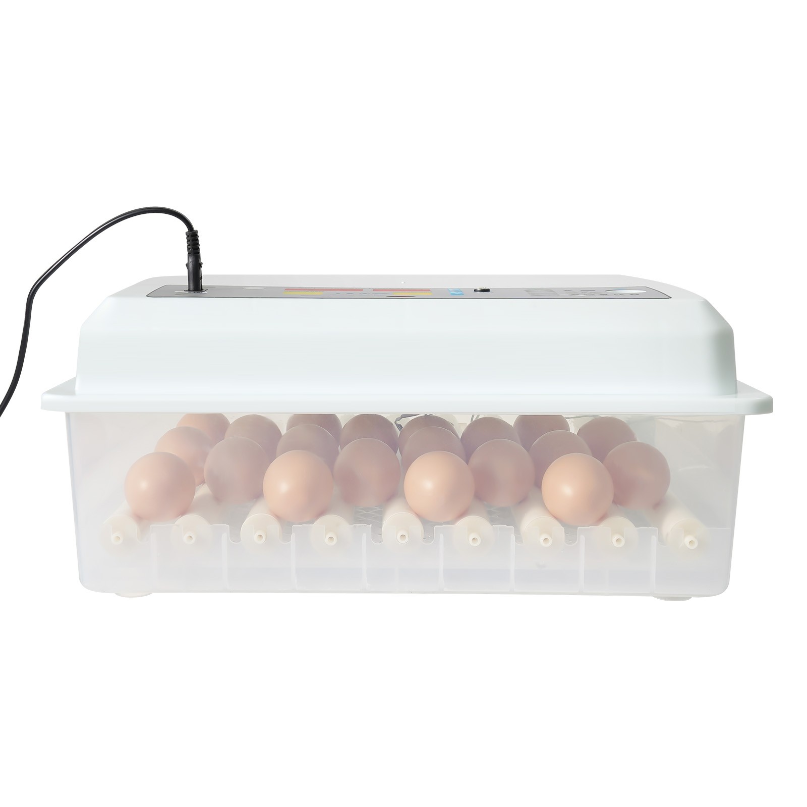 64 Eggs Incubator Digital Automatic Turning Hatcher Chicken Farm Hatching Eggs