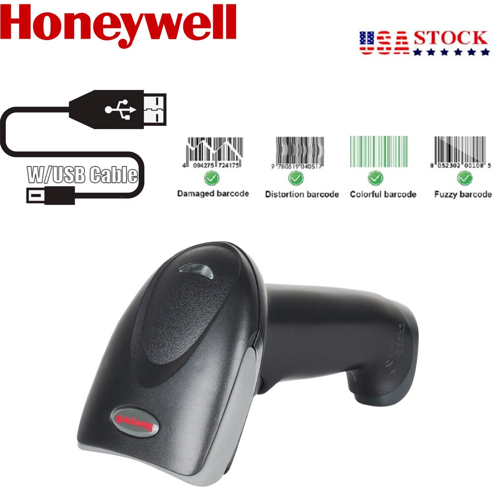 Honeywell Hyperion 1300G Handheld Barcode Scanner Corded USB QR Bar Code Reader