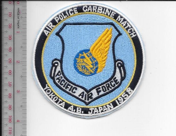 US Air Force USAF Japan Air Police 1958 Carbine Match Yokota Ai NO TARIFF