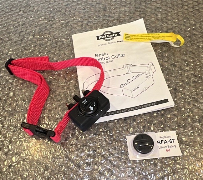 PetSafe Wireless BC-103 Basic Dog Bark Control Training Collar w/New Battery