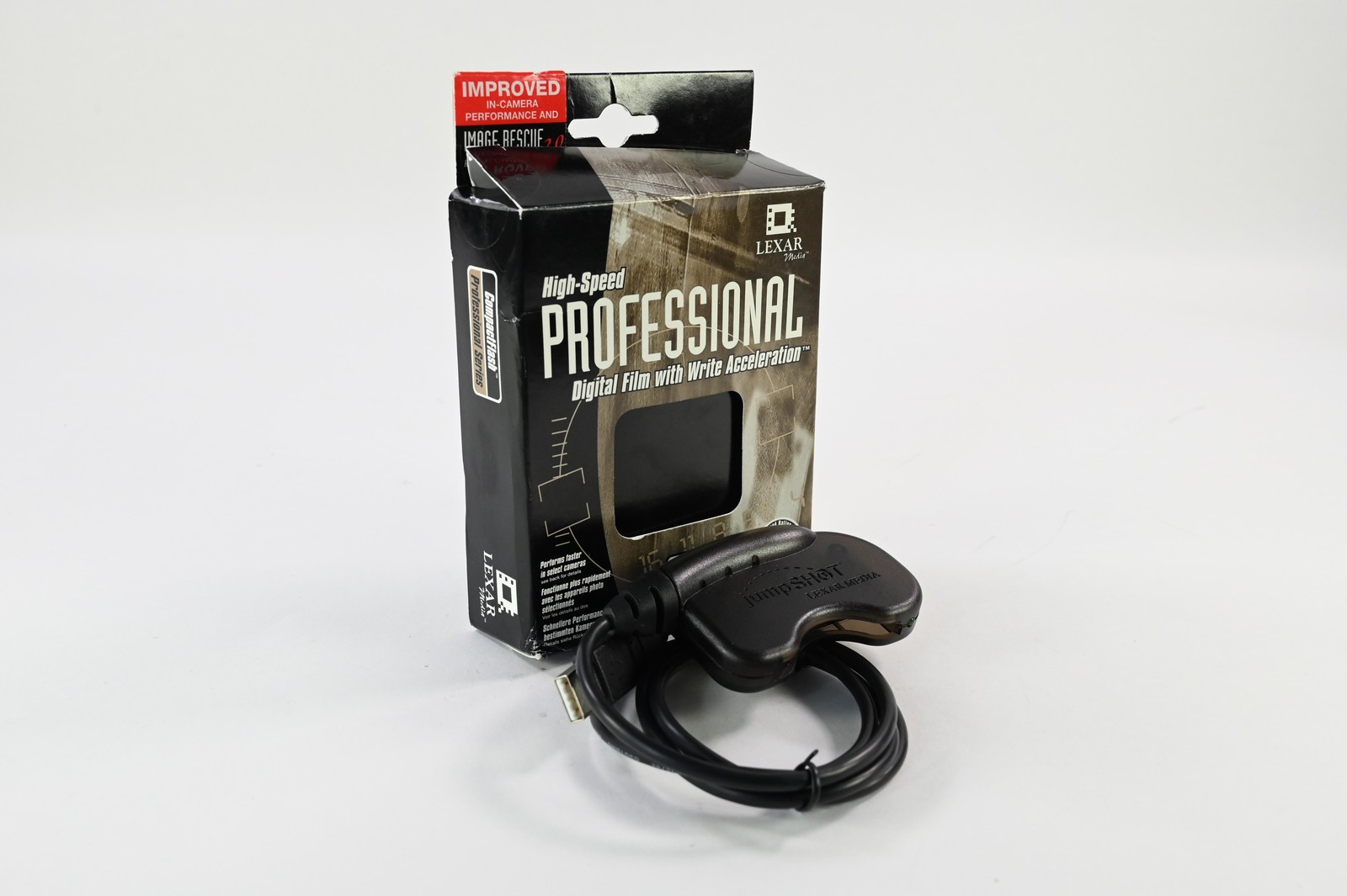 JumpShot Lexar Media Memory Card Reader Image Rescue 2.0 #G802
