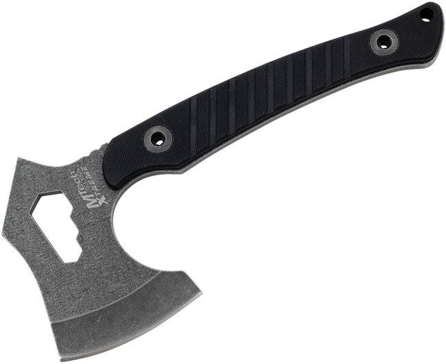 MTech Xtreme Axe 3.5" Stainless Full Tang Blade Black Fixed Knife - MX-AXE10BK