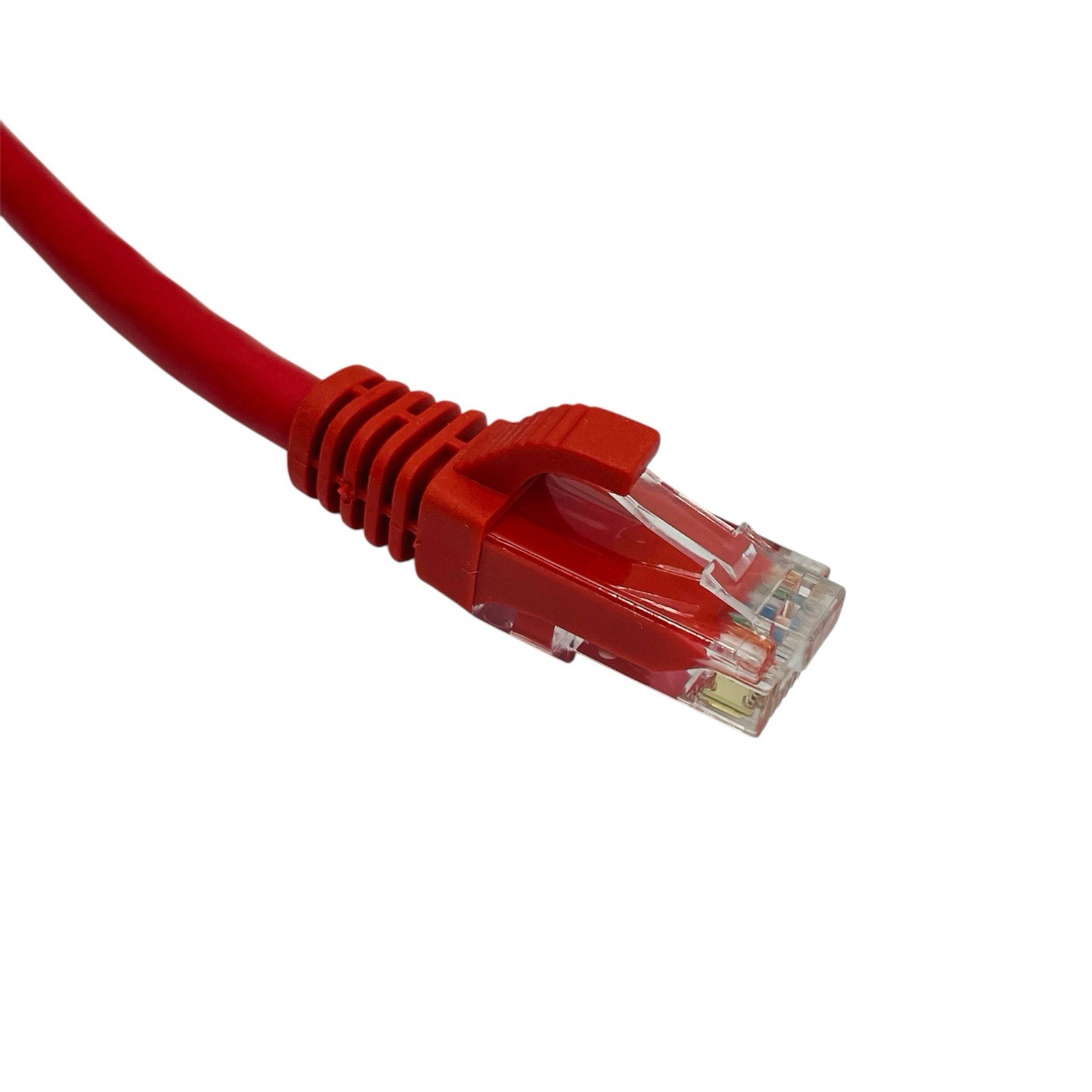 Qty 9 Legrand Quiktron Q-Series Cat6 Booted Patch Cords Snagless Red 5FT ~NEW~