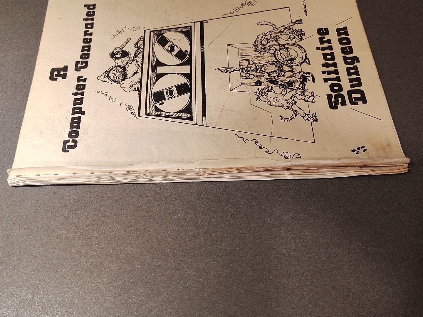 A Computer Generated Solitaire Dungeon 1977 City Of Terrors