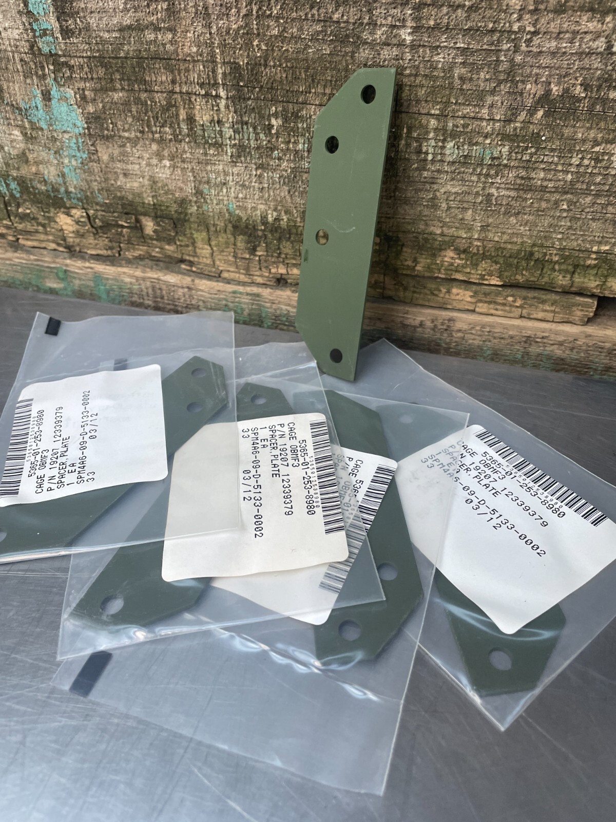 -Lot of 8- HMMWV M998 X-DOOR Hard Door Plate Lock Spacer Shim 12339379, 5593610
