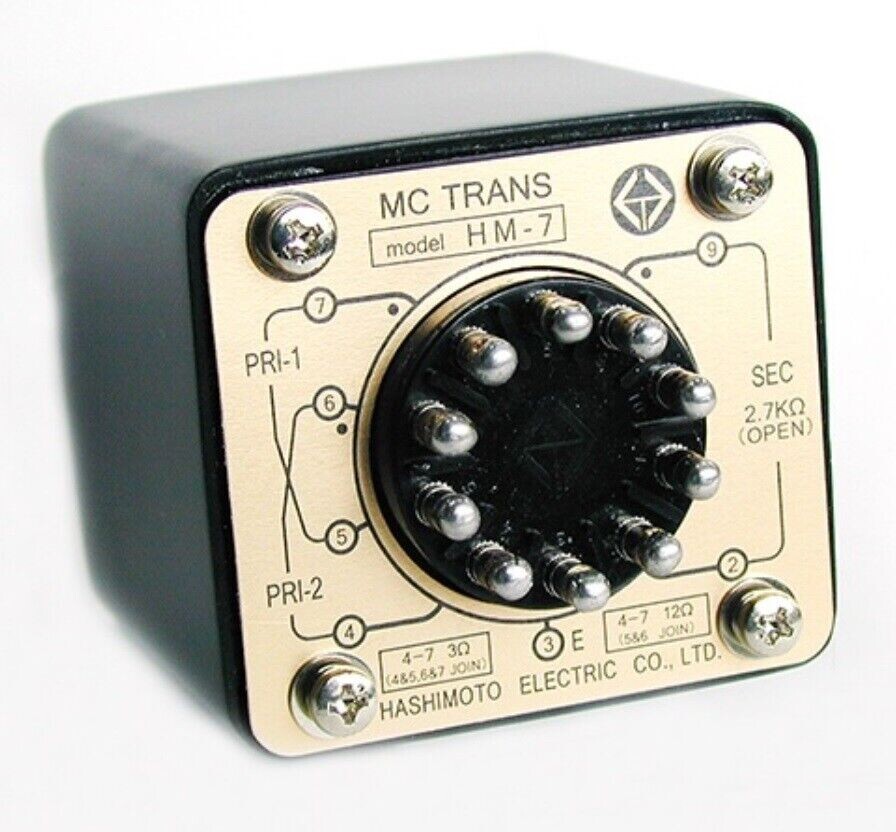 Hashimoto HM-7 MC Cartridge Step up input Transformer 2-Pack Set