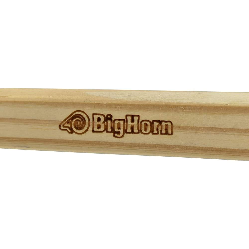 19257 Hammer with Hardwood Handle and Solid Brass Head, 4 oz