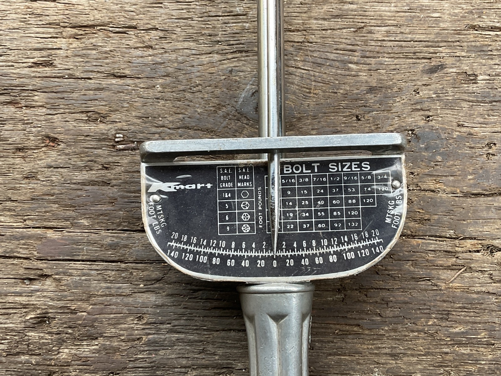 VINTAGE K-MART Torque Socket WRENCH Auto/Truck