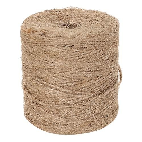 984 Feet Jute Twine String 1mm Natural Thin Twine for Crafts Gardening Garden...