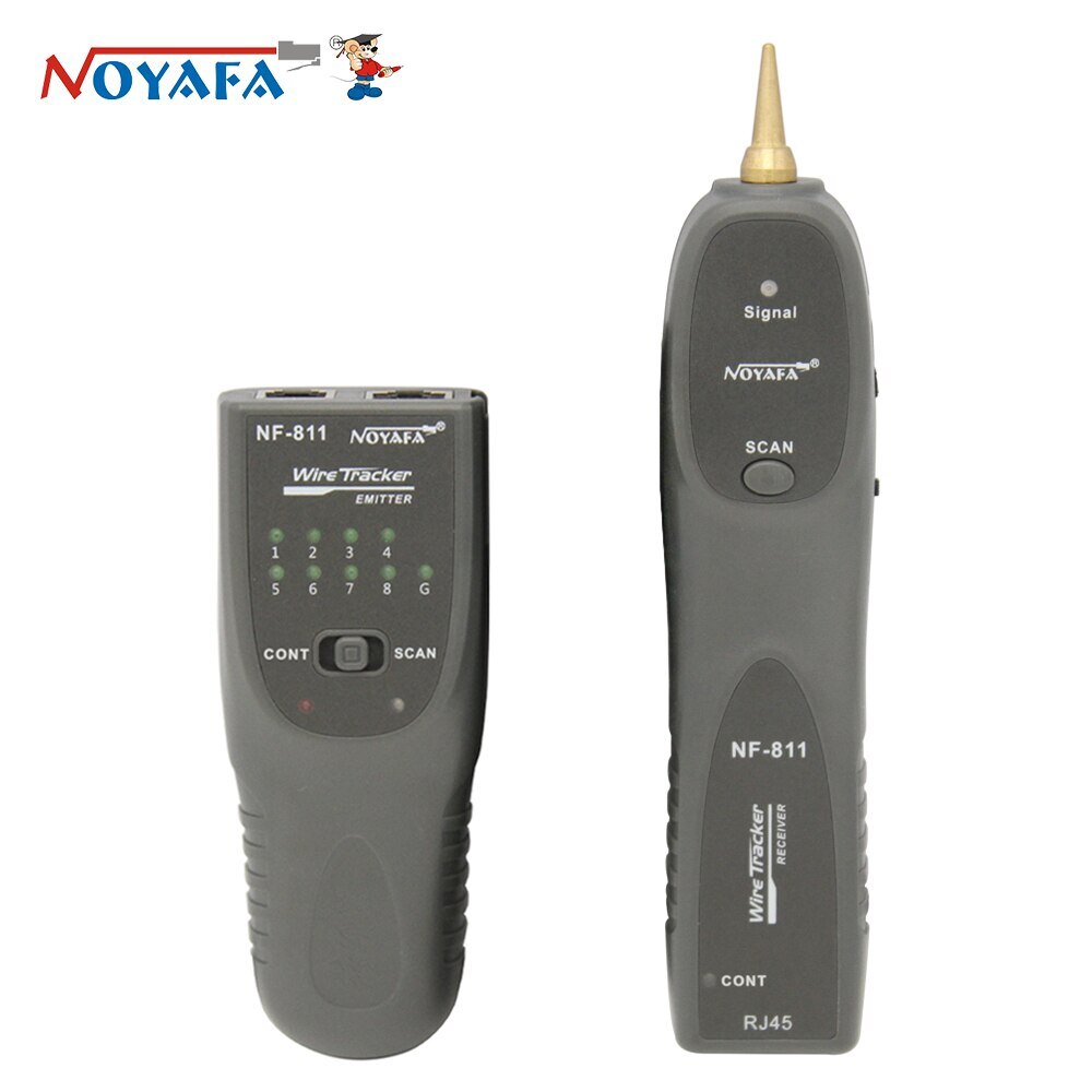 Network Wire Tracer New 60V Proof 4-Pair Cable Tester Line Finder NF-811