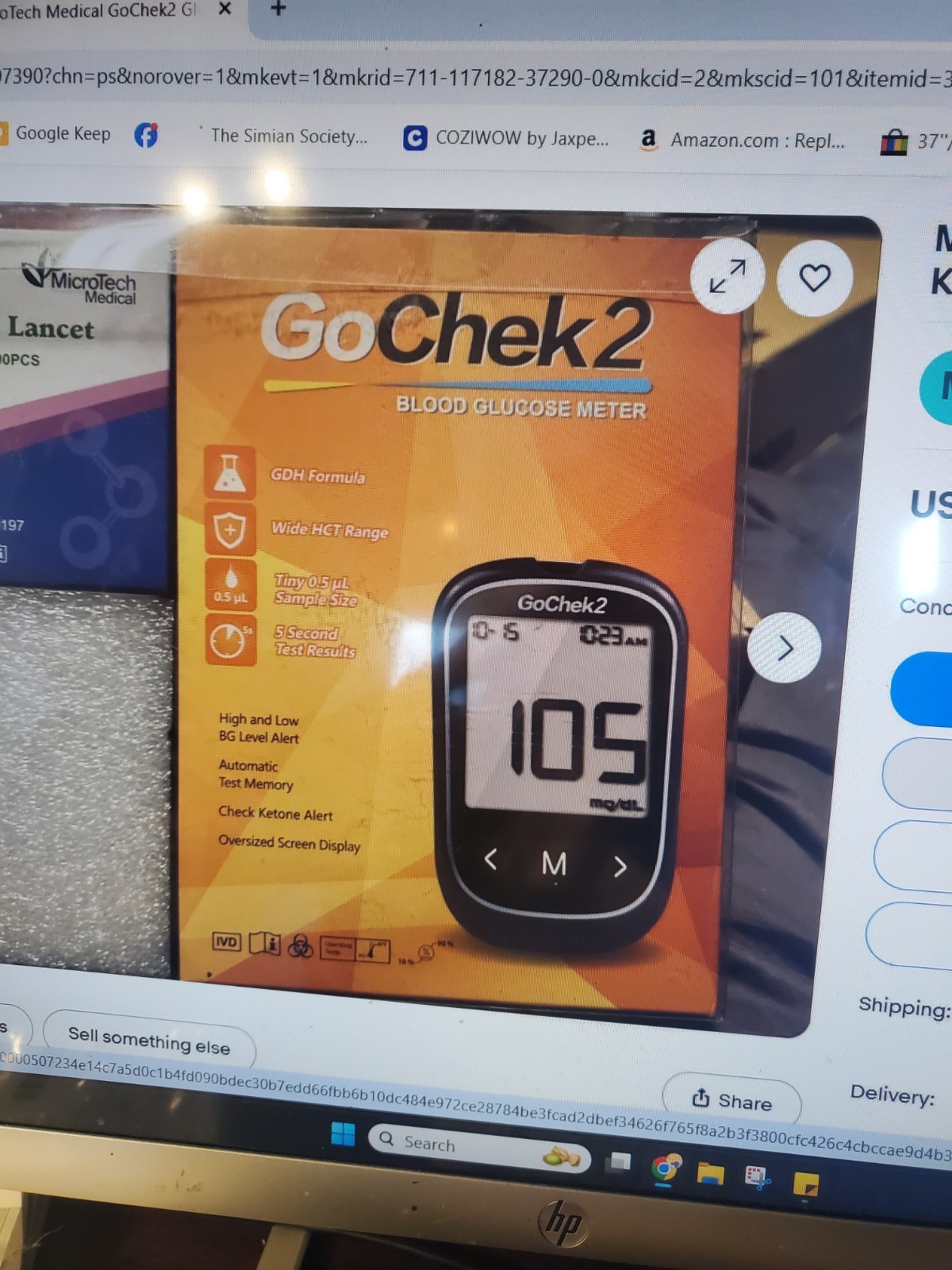 GO CHECK 2 DIABETIC KIT