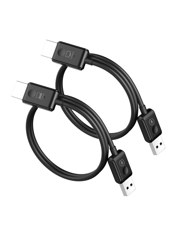 50M Wireless HDMI Type-C Extender Video Transmitter Receiver for PS4 DVD Camera