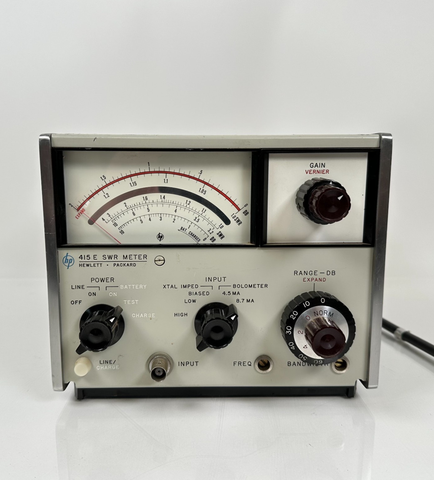HP Hewlett Packard 415E SWR Meter 415 E SWR Meter