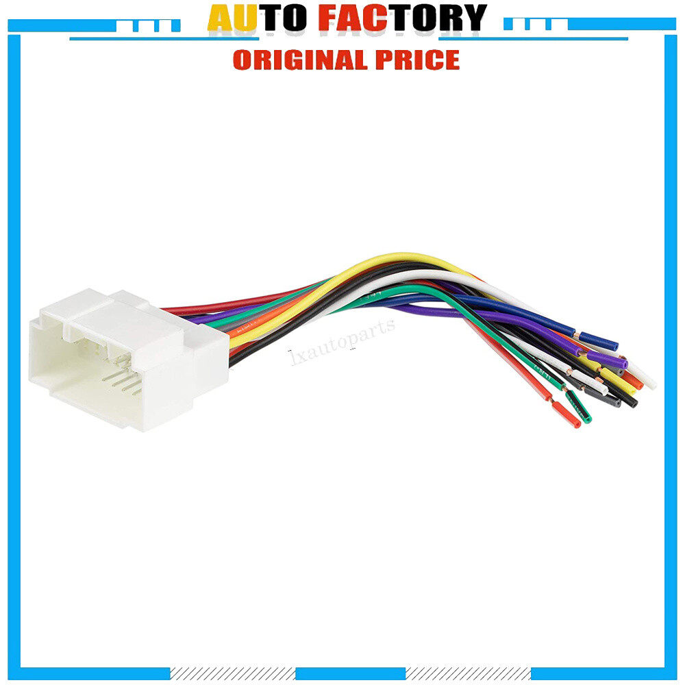 Car Aftermarket Radio Stereo Wiring Harness Adapter Plug For Honda Acura Suzuki