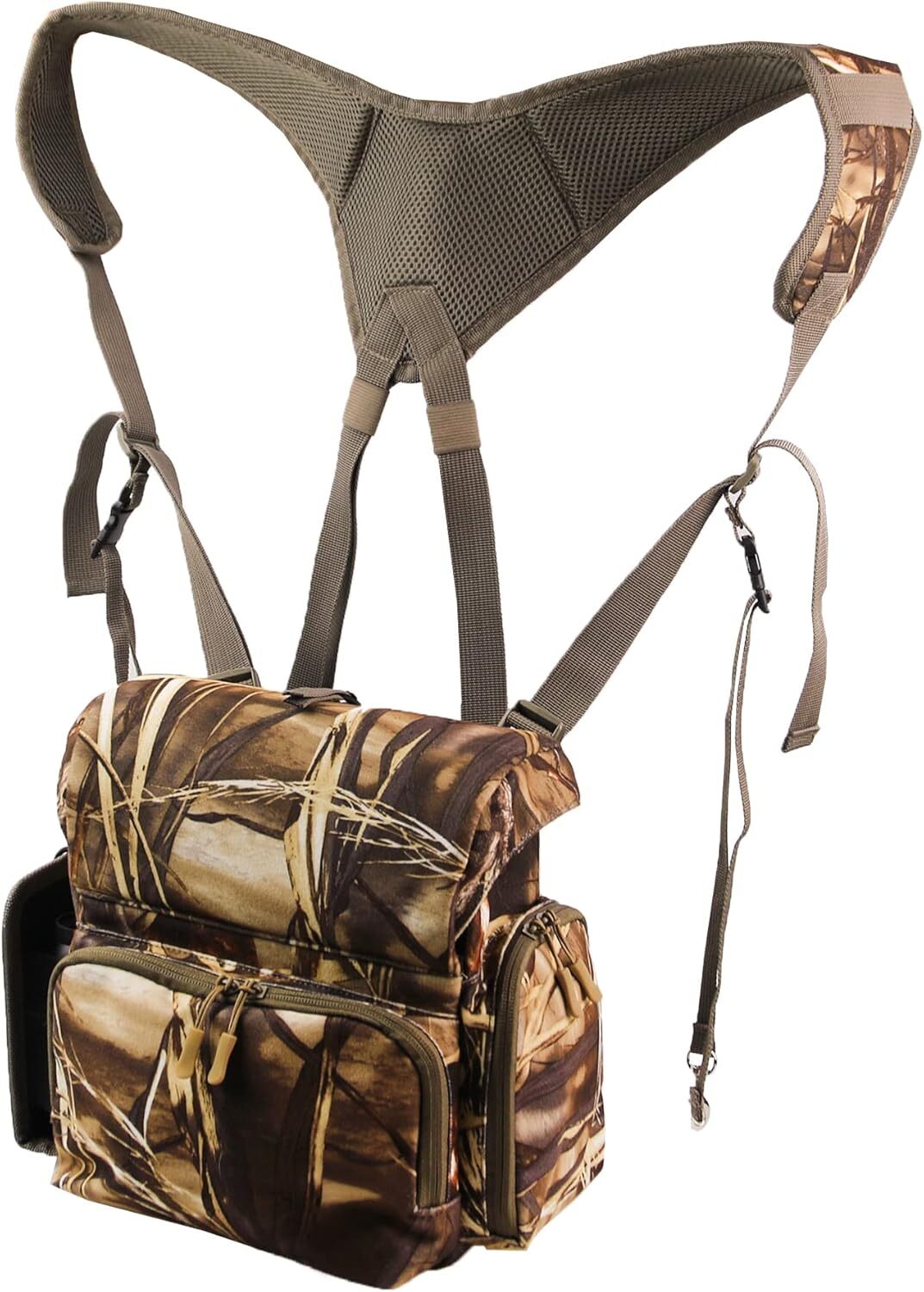 Binocular Harness Bino Harness Chest Pack with Rangefinder Pouch Bino Straps