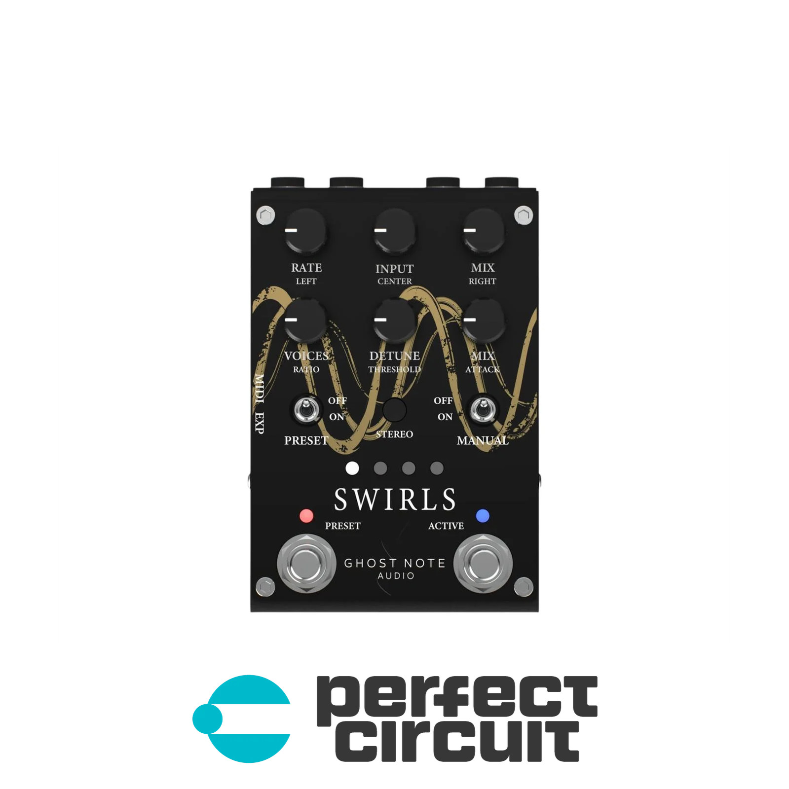 Ghost Note Audio Swirls 80s Effect Chain Pedal EFFECTS - NEW - PERFECT CIRCUIT